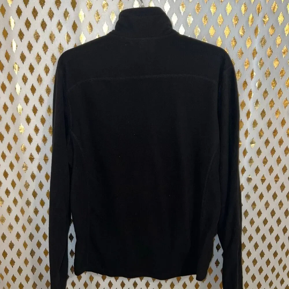 Ulta quarter zip sweater fleece black size S - Picture 3 of 3